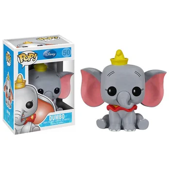 FUNKO POP Цвети Disney, Cartoon Movie DUMBO Elephant #50 PVC фигурки колекция модел играчки за деца Коледен подарък