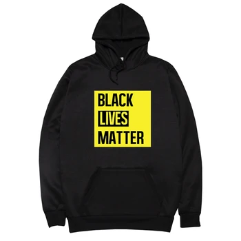 2020 Есенен Дамски дрехи Black Lives Printed Matter Hoodie Casual Sports Plus Size Hooded Men Върховете 4 цвята