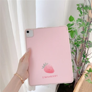 Сладко Ягода For iPad Pro 2020 11 10.9 AIR3 10.5 inch Case for iPad 2017 2018 9.7 Mini 5 Cover Capa Pencil With Cases Slot