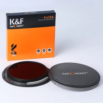 K&F концепция HD ND8 филтър на обектива на камерата мулти-стабилен нано X плътност на покритие на филтъра 49 мм 52 мм 58 мм 62 мм 67 мм и 72 мм 77 мм и 82 мм