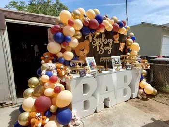 92шт балони Бордо, Тъмно лилаво балони венец арка и хром металик злато партия Baby Shower доставка на сватбена украса