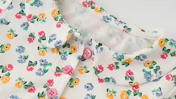Little maven kids girls fashion brand есенна дрехи за малките момичета драпированное рокля Chernev Toddle момиче print dresses S0531