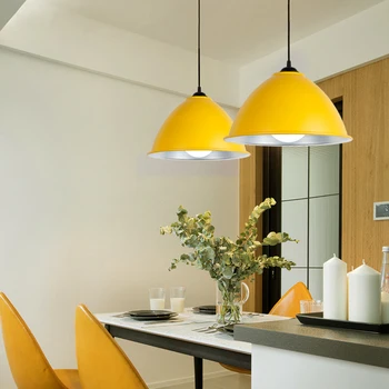 Стари висящи лампи Loft Nordic окачен лампа ретро окачен лампа LED промишлена лампа за кухня трапезария спалня E27 110 В На 220 В