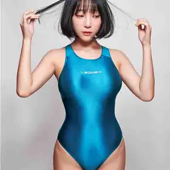 DROZENO ярка страна на едно парче бански японски тесен костюм за йога cosply специални ефекти облекла бански костюм
