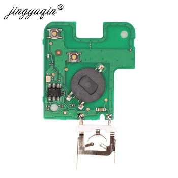Jingyuqin 10шт 2 бутона Смарт карта на 433Mhz ключ PCF7947 ID46 транспондер чип за Renault Laguna, Espace Remote Car Key Control