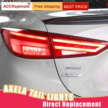 Оформление на автомобила led задна светлина за Mazda 3 Axela задните светлини-2018 за Axela задна светлина DRL+мигач+спирачка+задни led светлини