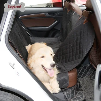 Куче Столче За Кола На Кутията Вид На Окото Водоустойчив Pet Carrier Колата На Заден Тампон Задна Седалка Сгъваем Протектор И Възглавница