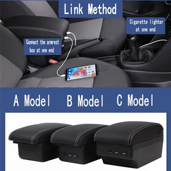 за Infinit Juke ESQ скоростна подлакътник универсална модификация на централната конзола на автомобила аксесоари двойна предница с USB