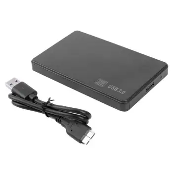2.5 инчов SATA to USB HDD на SSD Hard Disk Case Enclosure SATA USB3.0 USB2.0 Portable SSD Disk Box 5Gbps External Hard Disk Enclosure
