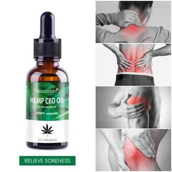 IBCCCNDC коноп CBD масло за масаж на етерични масла за сън помощ анти-стрес коноп масажно масло от коноп, CBD екстракт за премахване на болка