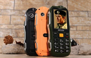 най-новият телефон E6800 руски английски испански 6800 mah двоен СИМ карта за тахограф power bank здрав устойчив на удари мобилен телефон