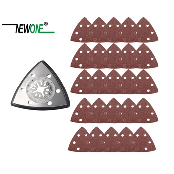 NEWONE Starlock триъгълни полски триони и комплекти шкурка са подходящи за силните колебания инструменти за полиране на дърво, метал, керамика повече