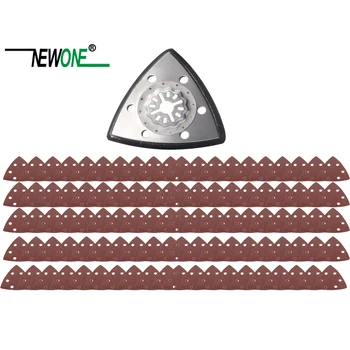 NEWONE Starlock триъгълни полски триони и комплекти шкурка са подходящи за силните колебания инструменти за полиране на дърво, метал, керамика повече