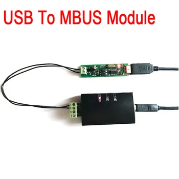 Комуникационен модул USB to MBUS / M-BUS Master Конвертор или подчинен модул MBUS за интелигентно управление на MBUS / зададено измерване