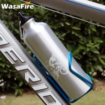 750 мл велосипедна бутилка вода алуминиева сплав велосипедна шише за вода за Спорт на открито, на къмпинг, туризъм, Колоездене чайник аксесоари за велосипеди