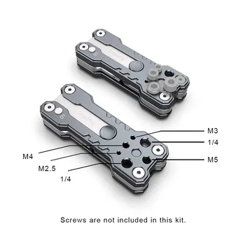 SmallRig Folding Screwdriver Kit Хънтър с отвертками шестигранными ключове накрайник за отвертка и инструменти на водача Torx T25 - 2495