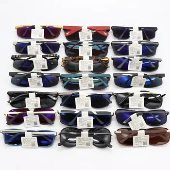 Cubojue 10 бр на Едро за слънчеви очила поляризирани мъже TR90 огледални слънчеви очила за човек шофиране високо качество за продажба в Лот 10 бр/лот