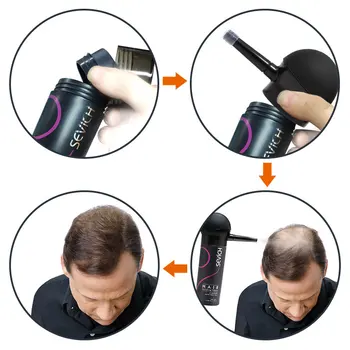 Sevich Hair Building Fiber Kertain Regrowth Extension Powder лесен за използване инструмент за премахване на косата Porduct Set Fiber Hair Applicator Tool
