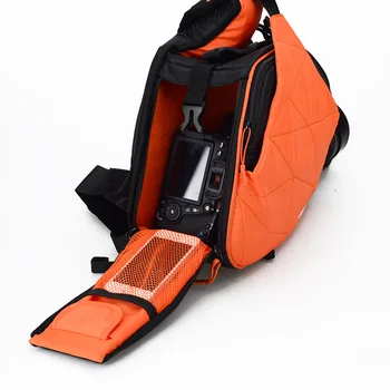 Caden Waterproof Travel Small DSLR Shoulder Camera Bag with Rain Cover Triangle Sling Bag for Sony, Nikon, Canon Digital Camera K1