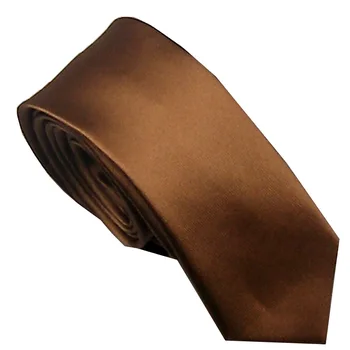 LAMMULIN мъжките костюми и вратовръзки нов дизайн кафяв плътен цвят жакард тъкани микрофибър вратовръзка тясна вратовръзка 6 см вратовръзка Gravatas Corbata
