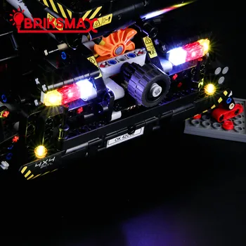 BriksMax Led Light Up Kit For 42082 Техника Series Груб Terrain Crane ，(не включва модела)