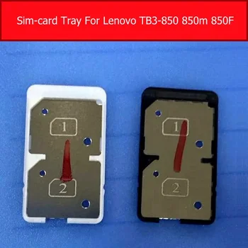 Слот за Sim-карти на притежателя на тавата за Lenovo TB3-850 850M 850F Yt3-850f Сим SD адаптер за карта с памет гъвкав кабел подмяна на резервни части