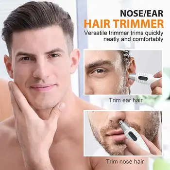 Ухото, носа машинка за подстригване на коса машина за подстригване професионален безболезнен на веждите и косата на лицето тример за мъже, жени епилация бръснач г-жа сие