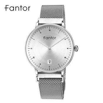 Fantor 2019 Ladies Bracelet Watch Women Small Dial Mesh Belt Кварцов Ръчен Часовник Lady Waterproof Luxury Brand Fashion Dress Clock