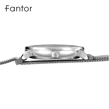 Fantor 2019 Ladies Bracelet Watch Women Small Dial Mesh Belt Кварцов Ръчен Часовник Lady Waterproof Luxury Brand Fashion Dress Clock