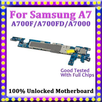 разблокированная висок клас дънна платка Logicboard за Samsung Galaxy A7 A7000 A700F A700FD дънна платка с пълни чипове
