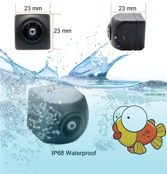 AHD 1080P задна камера fish eye обектив паркиране на кола камера за задно виждане forHyundai Santa Fe IX45 XL 2013 автомобилна камера