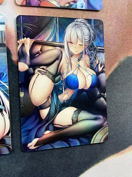 9 бр./компл. ACG Beauty Fgo Collection Arknights Sexy Girls Hobby Collectibles Game Аниме Collection Cards