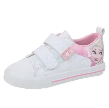 Hot Girls Обувки Kids Fashion Elsa Детски Обувки Ice Snow Queen Принцеса Casual Children Shoes Момиче Sneakers EU 25-37