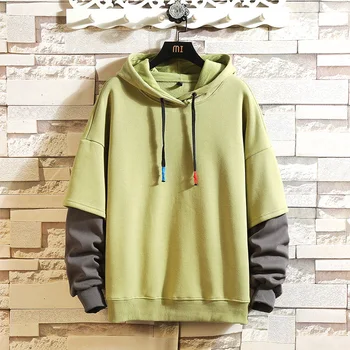 2020 hoody с качулка colorblock hoody мъжки хип-хоп пуловер Качулки градинска ежедневна мода облекло hoodie