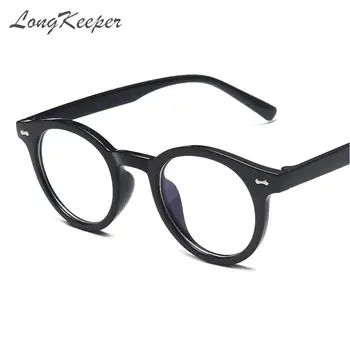 LongKeeper Против Blue Light Blocking Glasses на Мъже, Жени рамки за очила черен леопард нит очила Компютърни игри UV400