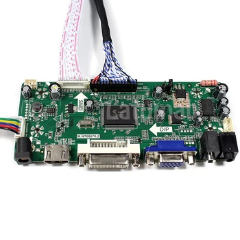 Latumab нов комплект за CLAA154WB04 ( HDMI+DVI+VGA ) LCD екран такса контролер NT68676 Безплатна доставка
