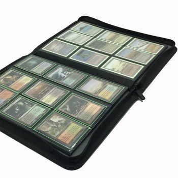 360 джобове колекционер на карти албум-провеждане на 360 карти TCG албум халки-Zip Card Биндер-Card Album