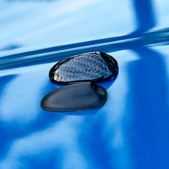 Покриване На Дюзите На Чистачките За F54 F55 F56 F60 Carbon Fiber Texture Автомобилни Аксесоари, Черна Защита