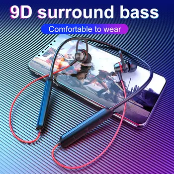 BT68 Wireless Bluetooth 5.0 акумулаторни носимые спортни слушалки Heavy Bass