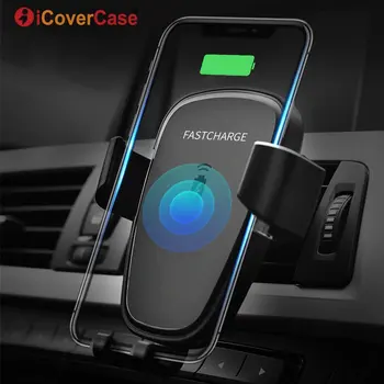 За Xiaomi Mi Mix 3 Mix3 Fast QI Wireless Car Charger Gravity Holder For Xiaomi Mix2s 2s Phone Air Vent Holder Charging Stand