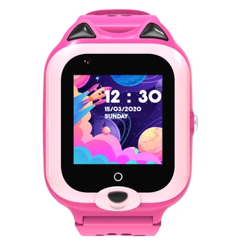 Wonlex KT22 Smart Watch Baby GPS WIFI СРЕЩА Positioning Tracker 4G камера гласов чат геолокация дете сладък смарт часовници