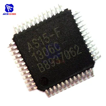 Diymore 10 бр./лот чип AS15-F AS15F AS15 QFP48 LCD интегрална схема оригинален LCD чип
