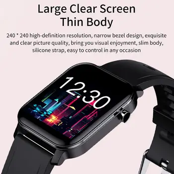 LIGE Sport Smart Watch мъжете smartwatch жени IP68 Водоустойчив плувен тракер здравето LED HD Full Color Touch Screen фитнес часовник