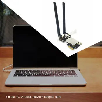 NGFF M2 To PCIE AC Wireless Network Card Transfer Card 9260 8265 1550 AC DW1560 Simple Ac Wireless Network Adapter Card 9