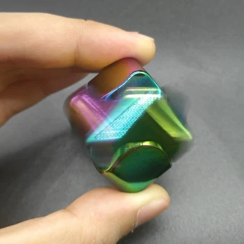 Сплав на метални квадратен пръст жироскоп ротационен куб декомпрессионная играчка образователна играчка подарък