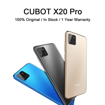 CUBOT X20 Pro Smartphone 128gb ROM 4000mAh Battery Android Mobile Cell Phone 6.3