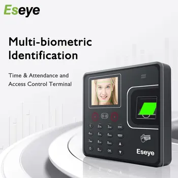 2.8 inch TFT LCD, Face Recognition Fingerprint Attendance System Employee Office Access Control Attendance Machine Wifi TCP/IP
