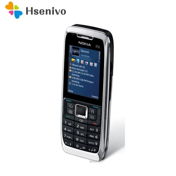 оригинални отключени мобилни телефони Nokia E51 с Bluetooth JAVA WIFI Отключи Cell Phone Refurbished