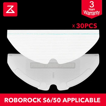 30шт Roborock s5max S6max V оригиналната еднократна употреба въже плат е подходящ за прахосмукачка Roborock S50 S5MAX S6 S5Mop тъкан