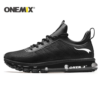 ONEMIX мъжете пътни маратонки въздушна възглавница амортизация спортни обувки за мъже, водоустойчиви мъжки маратонки градинска обувки за ходене жени
